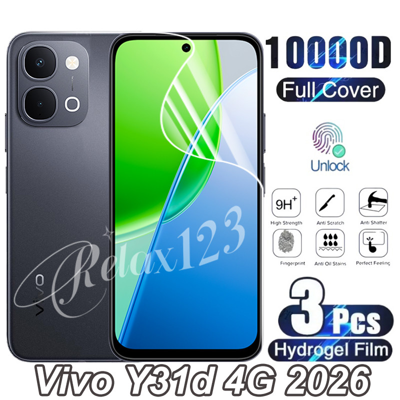 Vivo Y31d 4G HD Hydrogel ฟิล์มป้องกันหน้าจอ 1/2/3 ชิ้นสําหรับ VIVO Y31D VivoY31d Vivo Y 31 d Y31d 31