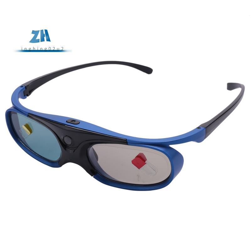ชาร์จ DLP Link 3D แว่นตา Active Shutter แว่นตาสําหรับ Z3/Z4/Z6/H1/H2 ถั่ว G1/P2 & DLP LINK โปรเจคเตอ