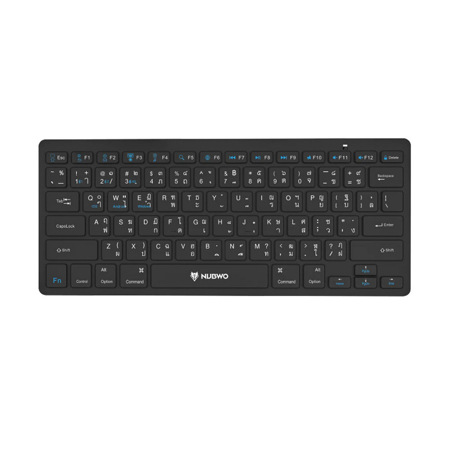 Nubwo NKB-101 Keyboard Bluetooth Eteon (คีย์บอร์ดแบบบลูทูธ)