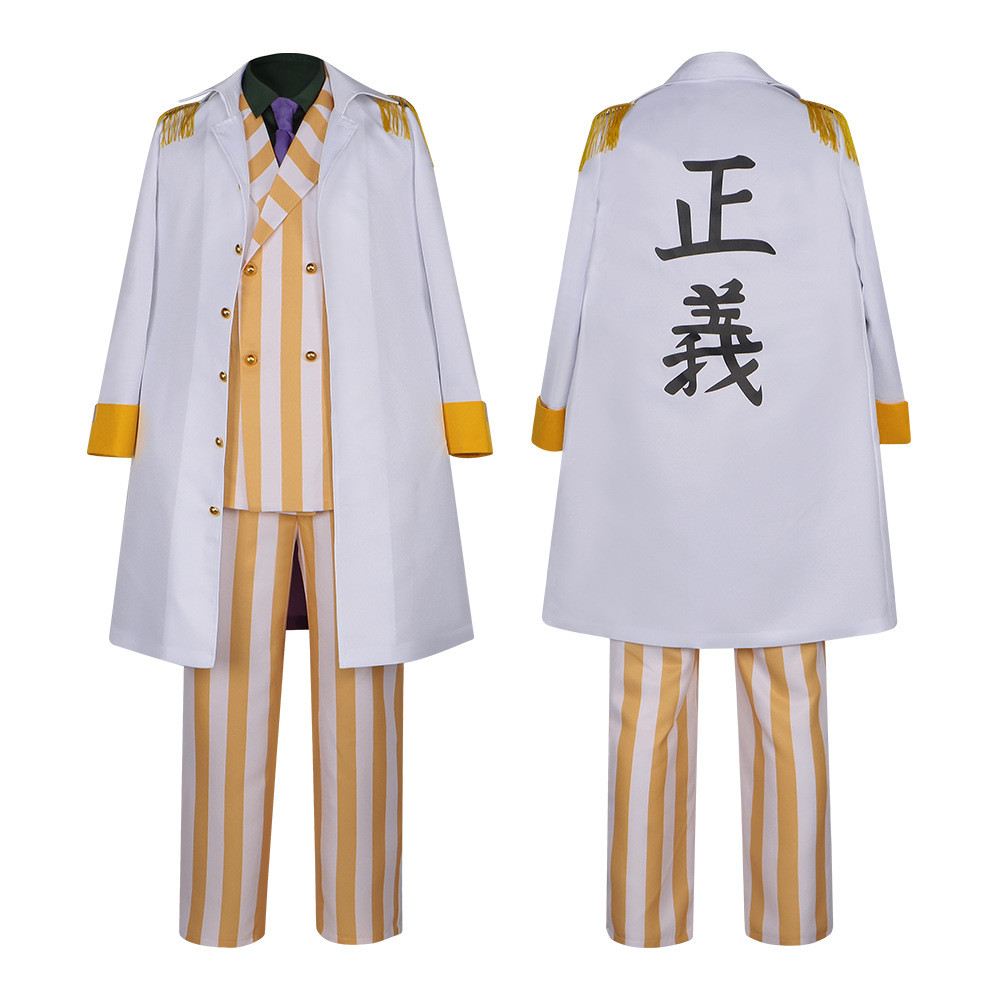 ชุดคอสเพลย์ One Piece Kizaru และ Luffy จากเรื่อง Justice Navy