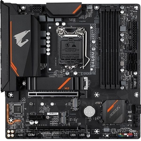 [Test Good Delivery, ซื้อพร้อมความมั่นใจ] เมนบอร์ดระดับไฮเอนด์ Gigabyte B460M AORUS PRO รองรับหน่วยค