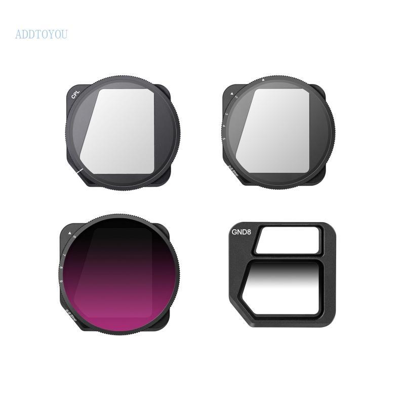 3C ฟิลเตอร์เลนส์แม่เหล็ก CPL GND8 Variable VND 2 ถึง 5 VND 6 ถึง 9 สําหรับ Mavic 3