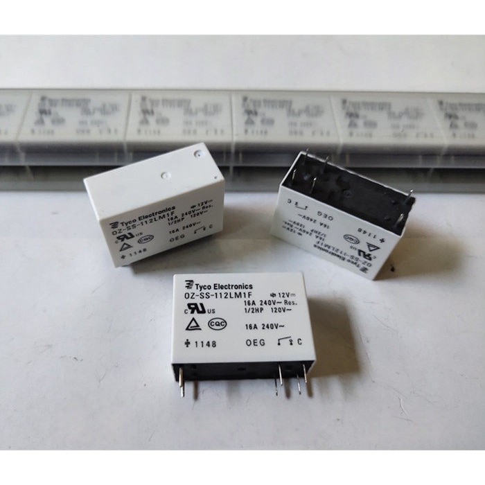 ((1 ชิ้น) ชิ้นส่วนอิเล็กทรอนิกส์ OZ-SS-112LM1F 12V Teco Relay 16A 6 Pin OZ-SH-112LM1