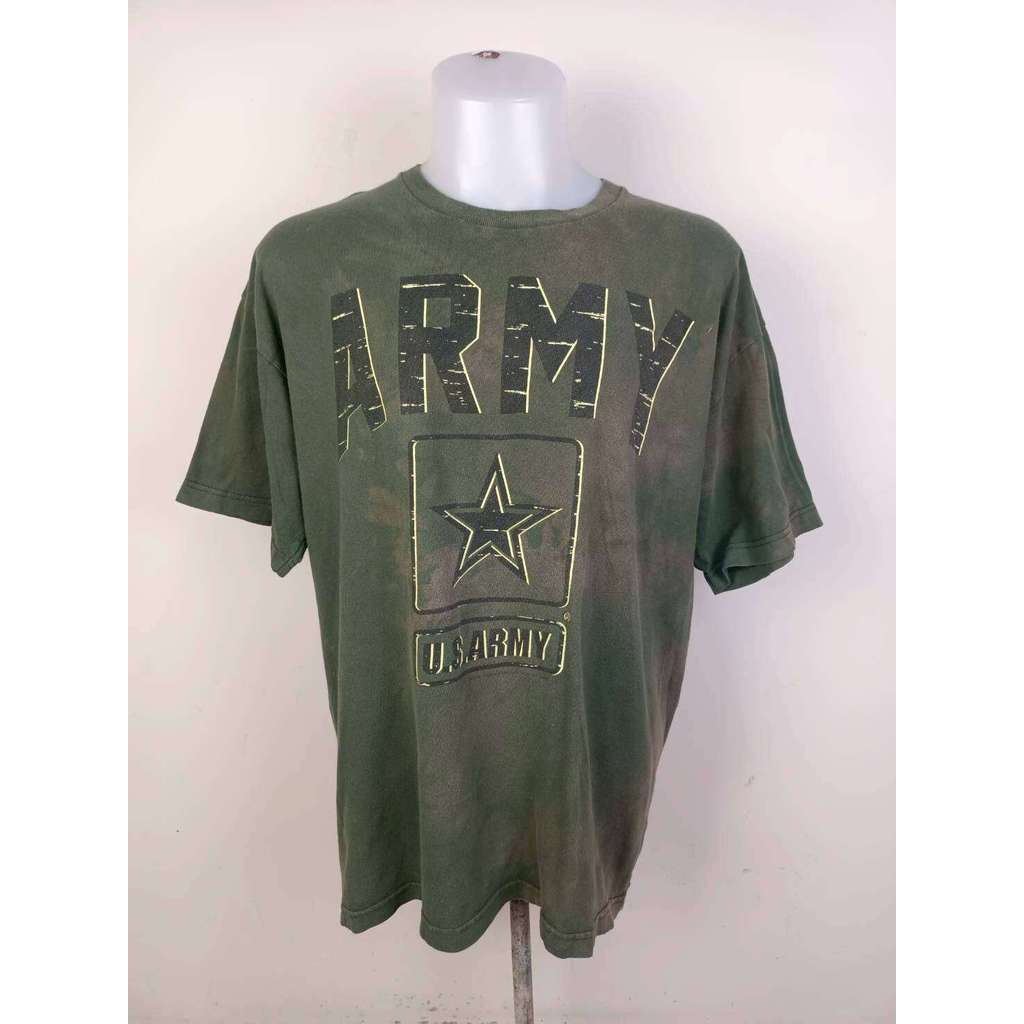 ง624 🇱🇷เสื้อยืดทหารUS  (ของแท้) อก 50 (อ่านรายละเอียดด้านล่างให้ครบ)
มือ2 สภาพดี