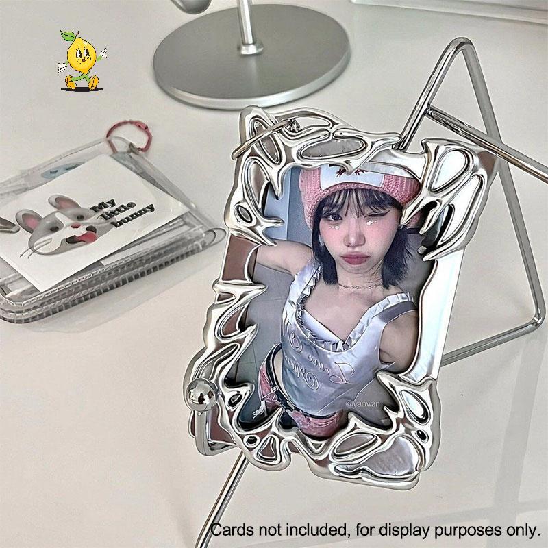 [mozh] Electroplated Premium Feeling Creative Card Holder K- Idol Card Holder [TH]