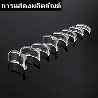 MAS กันแหวนหลวม อุปกรณ์ปรับขนาดแหวน แบบใส 8 ขนาดต่อเซ็ต ที่รองแหวนหลวม