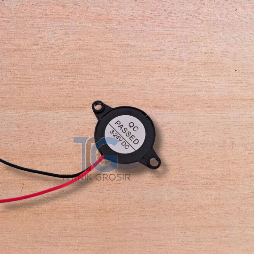 Active Buzzer 3 24V รอบ 2 3 ซม. สําหรับสัญญาณเตือนโครงการอิเล็กทรอนิกส์และตัวบ่งชี้