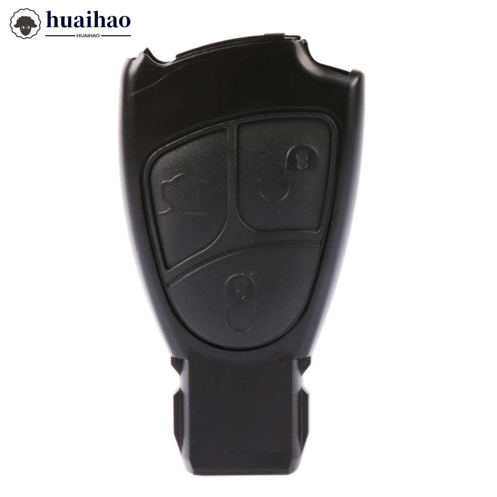 HUAIHAO รถ 3 ปุ่มรีโมทคอนโทรล Key เปลี่ยนกรณี Fit สําหรับ Mercedes Benz W203 W211 W204 ฝาครอบนาฬิกาป