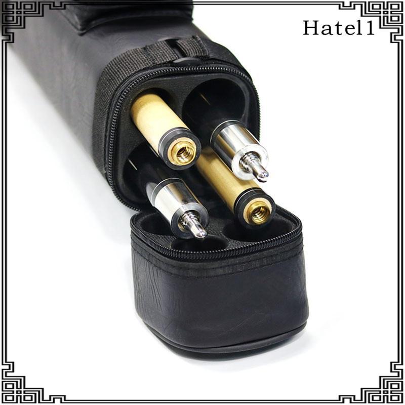 [Hatel] Pool Cue Case 2butts 2Shafts Carry Pouch Pool Table Accessories Billiard Cue Stick Carrying 