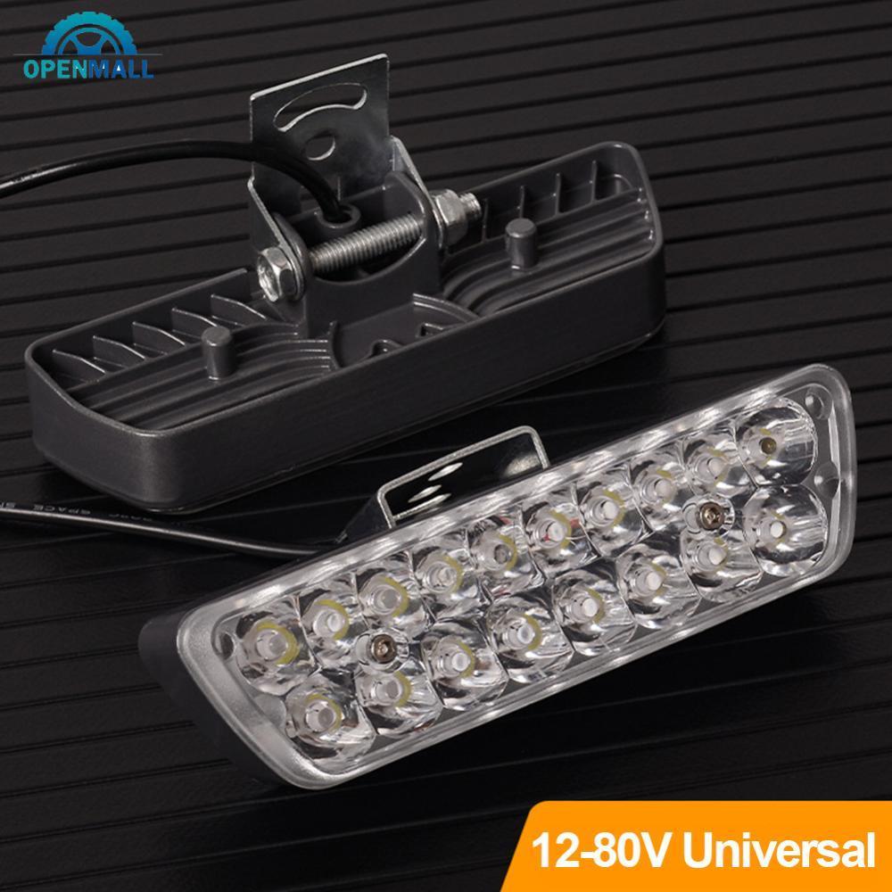 OPENMALL 20W 18LED รถจักรยานยนต์ Ultra Bright ไฟหน้ากันน้ํา Spot Light สําหรับ E-bike สกู๊ตเตอร์การป