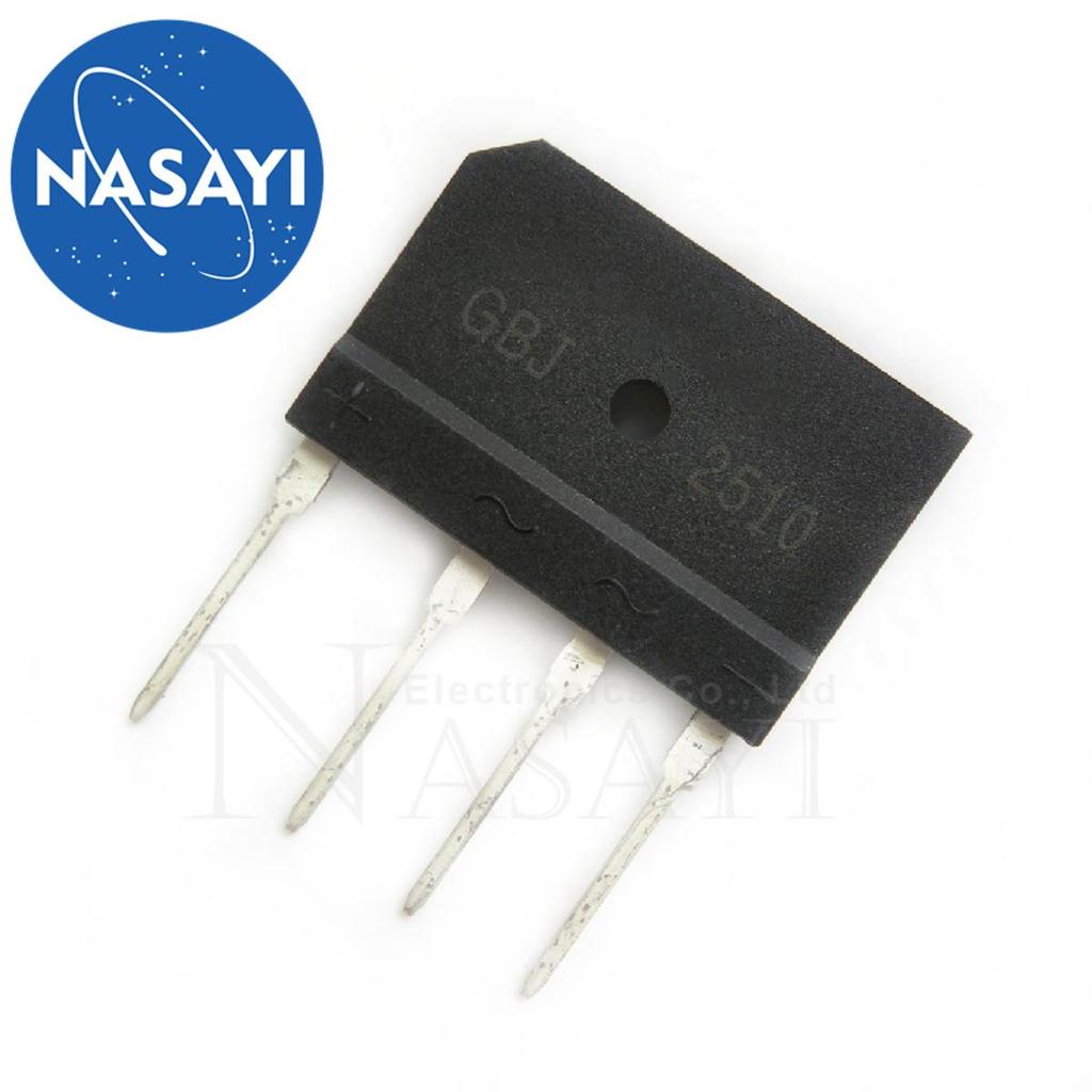 5 ชิ้น GBJ2510 2510 ZIP-4