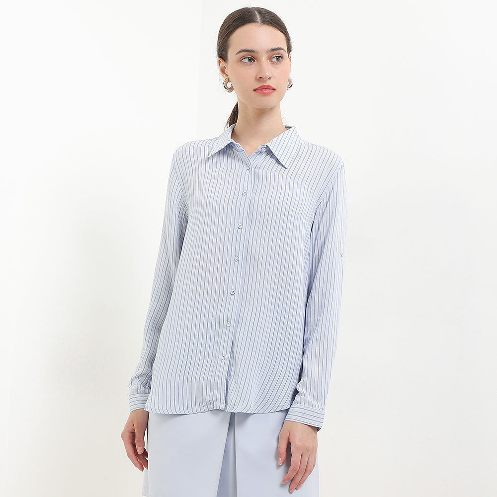 KEMEJA CDL เสื้อเชิ้ตทรงหลวมผู้หญิง P0135J02B By Cardinal