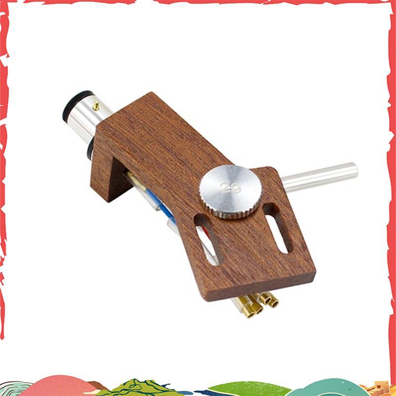 Vinyl Phono Wood Stand Turntable Phono Headshell Stand สําหรับเครื่องเล่นแผ่นเสียงไวนิล