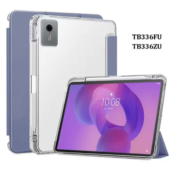 Coque สําหรับ Lenovo Idea Tab 11 กรณีผู้ถือปากกา PU หนังนุ่มกลับสําหรับ Funda Idea Tab แท็บเล็ต 11 "กรณี TB336FU