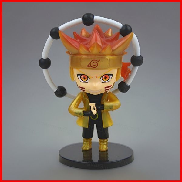 YB3 NARUTO Uchiha Obito Uzumaki Naruto อินเทรนด์สะสม Action Figure โต๊ะเครื่องประดับ BY3
