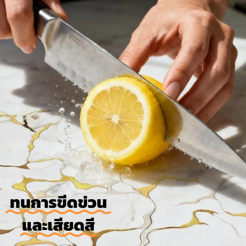 สติกเกอร์ติดผนังครัว กันน้ำมัน กันน้ำ กันความชื้น รูปที่ 5