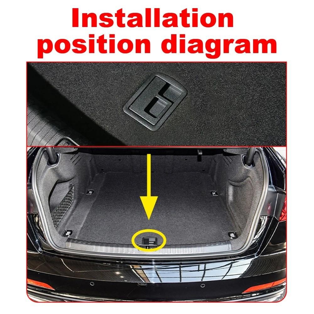 สําหรับ Audi A3 S3 A4 B6 B7 B8 S4 A5 S5 A6 C6 C7 A8 สําหรับ VW Phaeton 8E5 863 627 ด้านหลัง Liner Ca