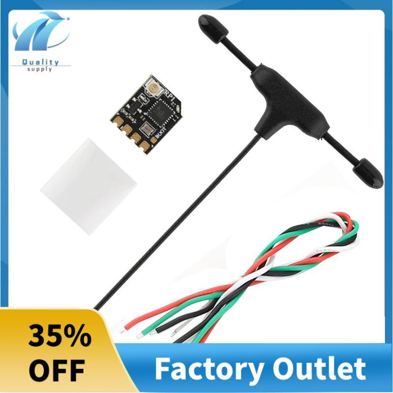 RP1 2.4Ghz ExpressLRS ELRS ตัวรับสัญญาณนาโนพร้อมเสาอากาศรูปตัว T สําหรับ TX16S TX12 ELRS รุ่นใช้งานง