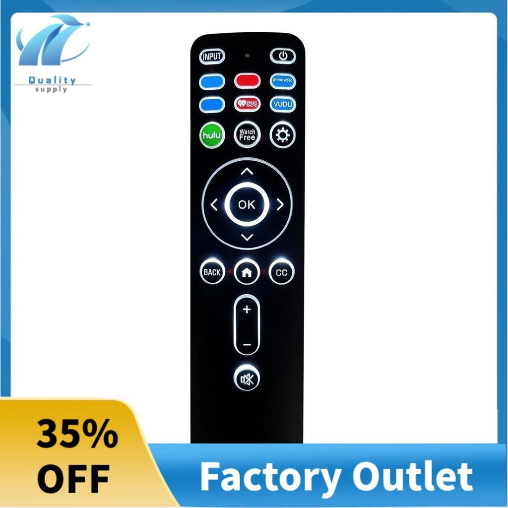 1 ชิ้น Universal XRT260 Backlit Remote Replacement สีดําสําหรับสมาร์ททีวีพร้อมปุ่ม , , Prime Video, 