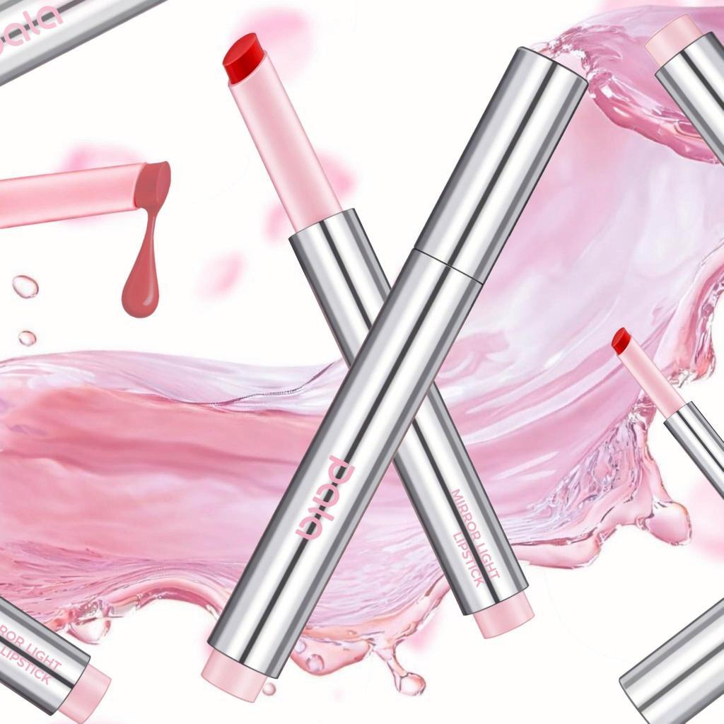 Pala ลิปบาล์ม บำรุง MOISTURIZING MIRROR LIGHT LIPSTICK ลิปปากกา ฟินิชกลอส เม็ดสีชัด ปากฉ่ำวาว ขนาด1.7g แบรนด์ไทย มีอ.ย. รูปที่ 6