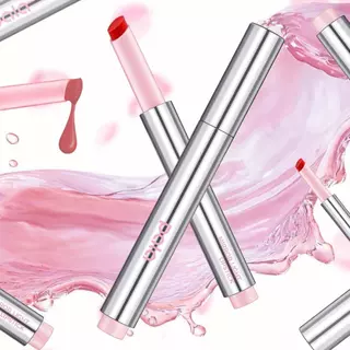 Pala ลิปบาล์ม บำรุง MOISTURIZING MIRROR LIGHT LIPSTICK ลิปปากกา ฟินิชกลอส เม็ดสีชัด ปากฉ่ำวาว ขนาด1.7g แบรนด์ไทย มีอ.ย.