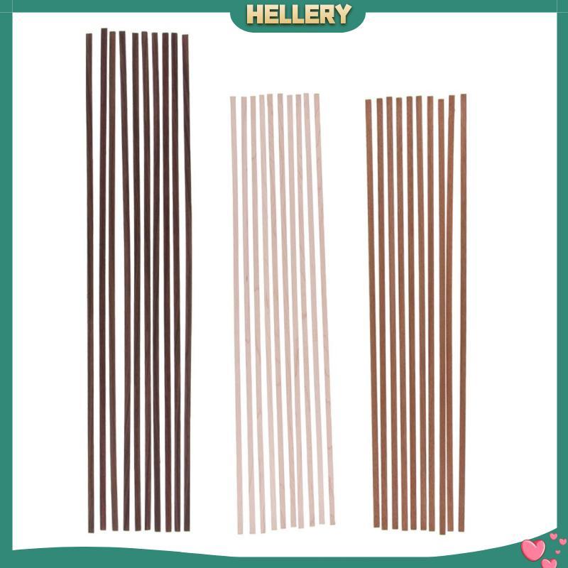 [HelleryTH] 10 Wood Binding Purfling Inlay สําหรับกีตาร์ Fingerboard Fretboard 520x7x1.5 มม.