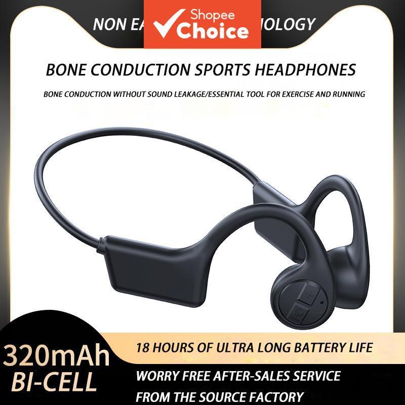 X7i หูฟัง TWS หูฟังไร้สาย Bone Conduction ชุดหูฟังหูฟังแบบคล้องคอ IPX8 กันน้ําอายุการใช้งานแบตเตอรี่