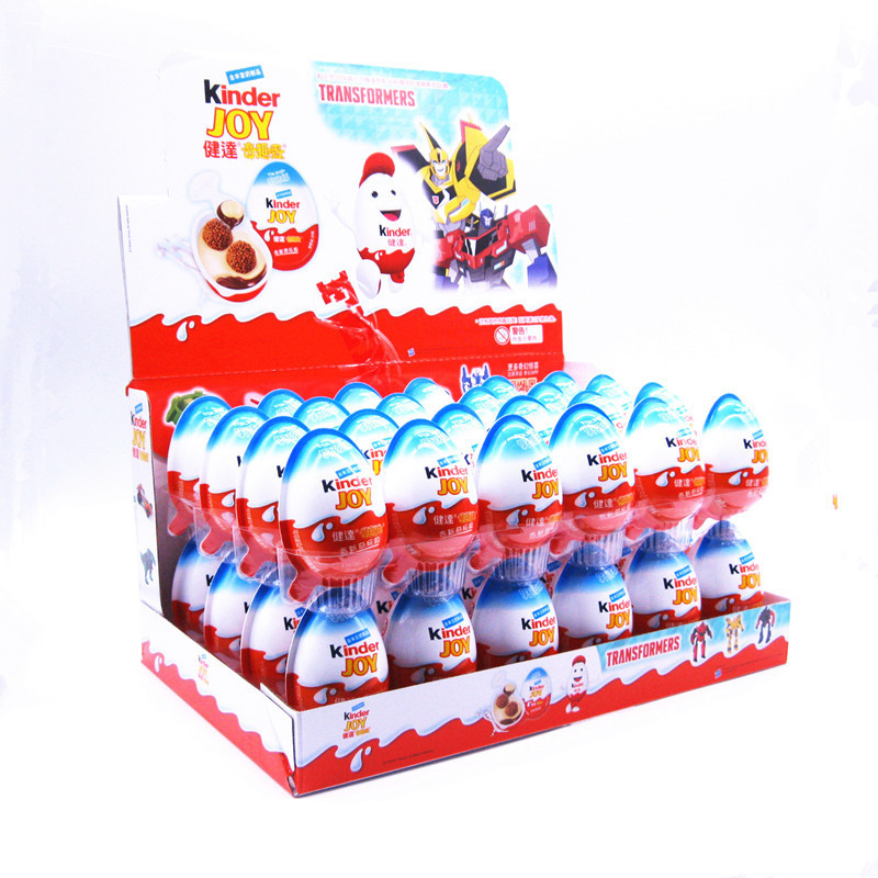 เวอร์ชั่นภาษาจีน Kinder Fun Egg Milk Chocolate 20g ชายหญิงรุ่นเด็ก Surprise Fun Egg csw129.19