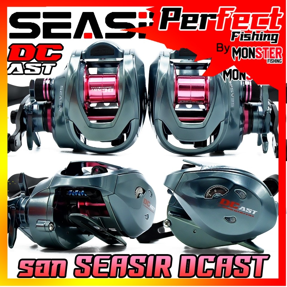 รอกตกปลา รอกหยดน้ำ SEASIR รุ่น DCAST DC รอบ 7.3:1 by SEASIR (มีทั้งหมุนซ้ายและหมุนขวา)