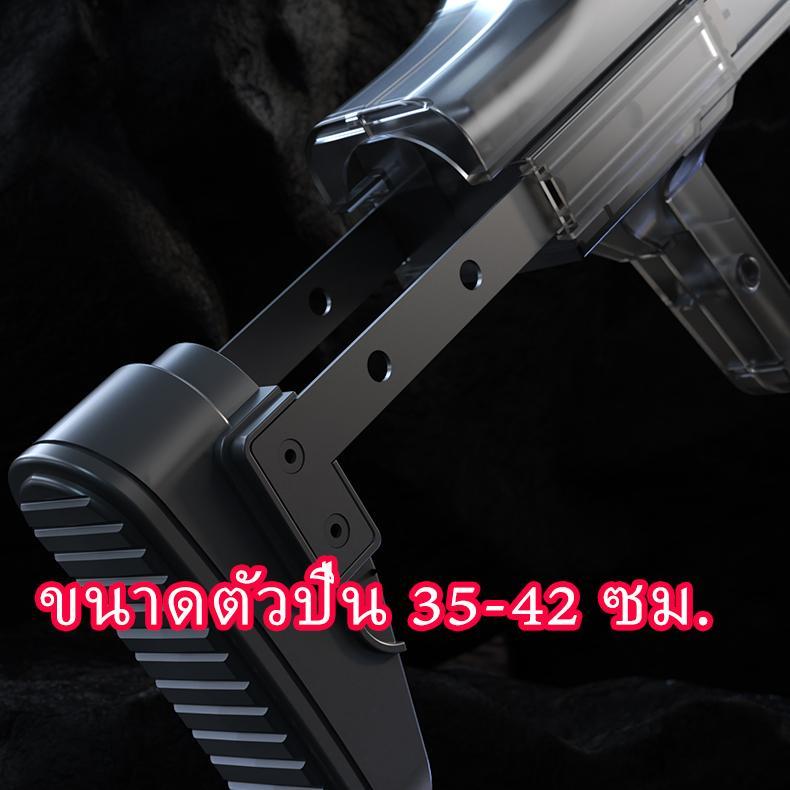 【กรุงเทพจัดส่งสินค้า】โนมัติมือมีไฟแสงwater gunรุ่นไฟ LEDปืนฉีดน้ำ สงกรานต์ ปืนน้ำไฟฟ้า UZIปืนฉีดน้ำไฟฟ้า ปืนน้ำแรงดันสูง รูปที่ 6