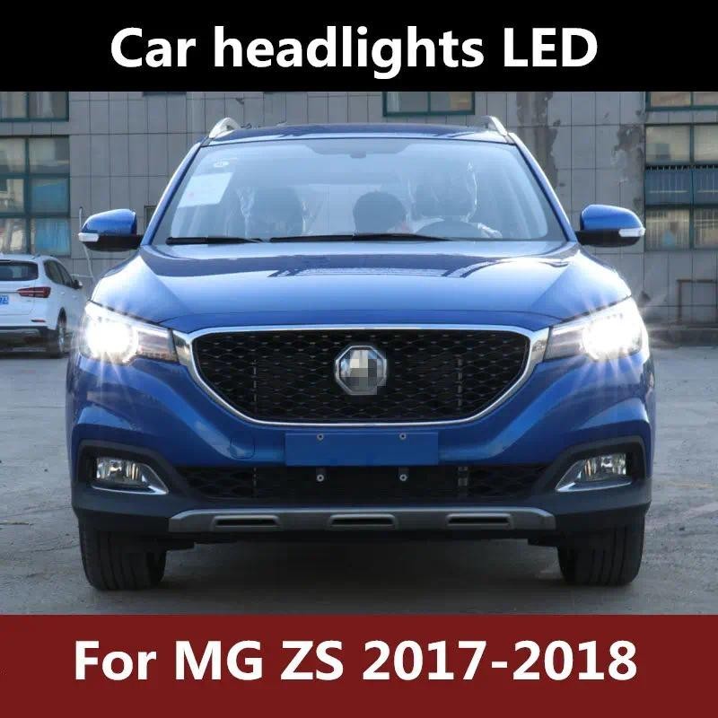 ไฟหน้ารถใหม่ LED สําหรับ MG ZS 2017-2018 90W 12v 6000K MG ZS การแปลงไฟหน้า 2 ชิ้น