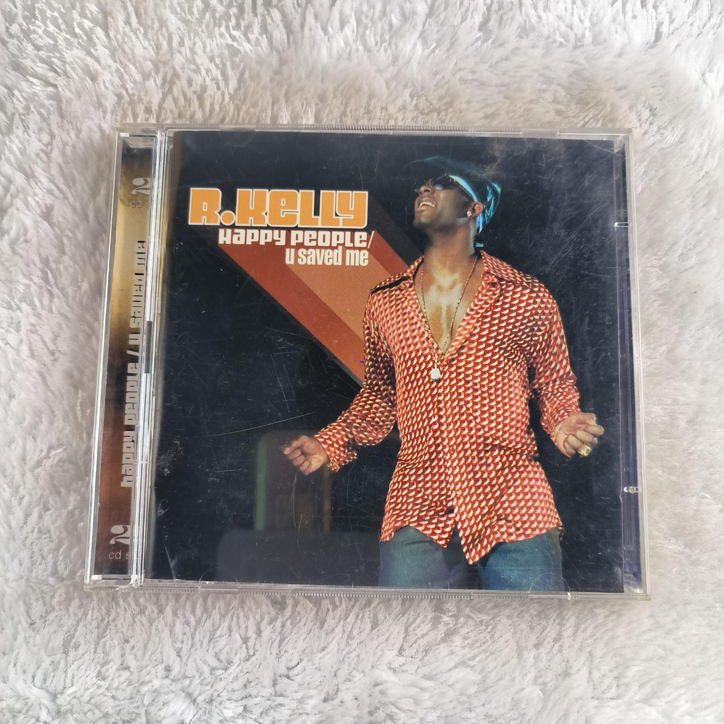 Z629 ร. Kelly Happy People / U Saved Me 2CD อัลบั้ม A0101