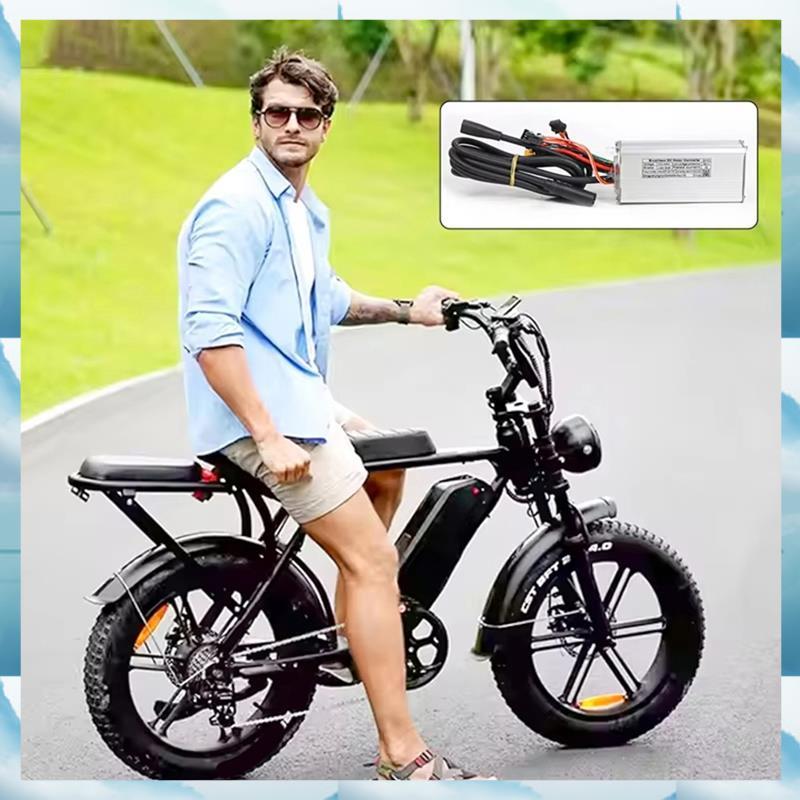 [WSB] คอนโทรลเลอร์พร้อมปลั๊กสีแดง 48V 6A สําหรับ C80 Pro 250W 20 นิ้วไขมัน E-Bike 4.0 EU เวอร์ชันเปล