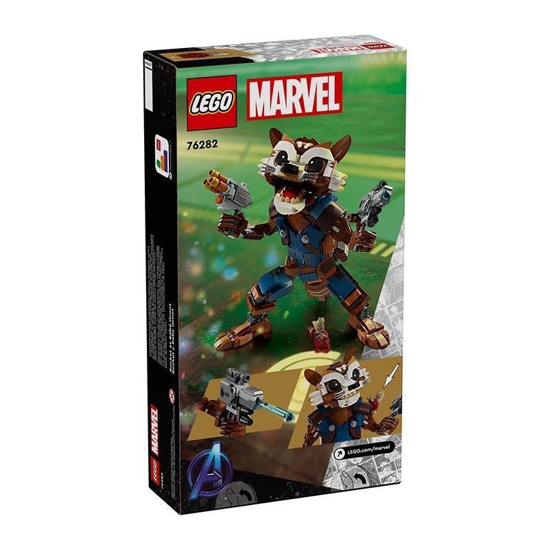 LEGO LEGO Marvel Series LEGO Superhero LEGO 76282 Rocket Raccoon and Groot Baby