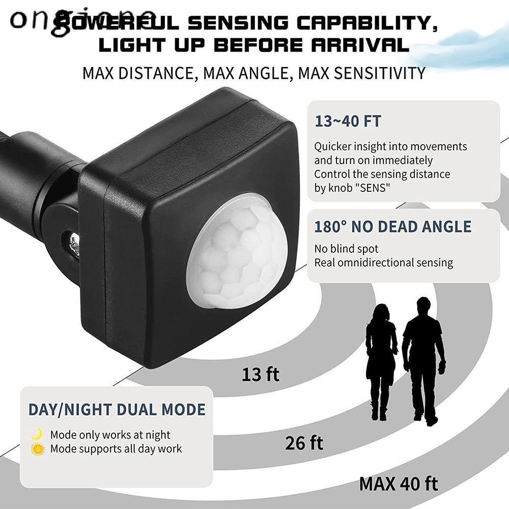 ONGIONE PIR Motion Sensor Switch Motion Sensor สวิตช์เซ็นเซอร์ไฟ LED