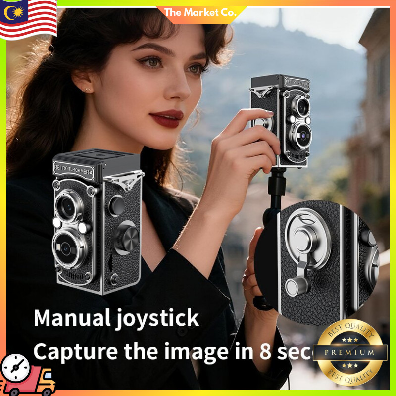 LK-019 Mini Retro Camera 64MP Autofocus 1080P FHD Digital Portable Vlogging Camera