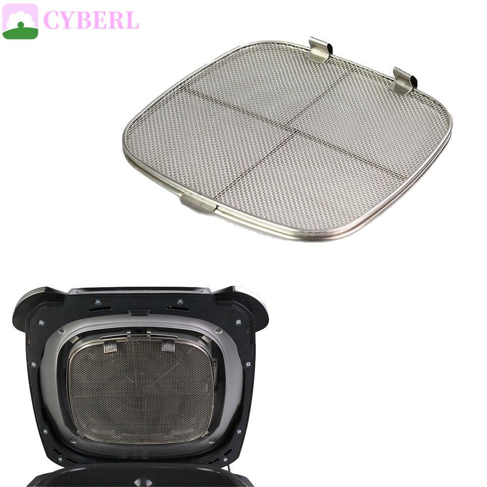 CYBERLINX Splatter Shield, สแตนเลส 5-in-1 Splatter Screen, Grill Replacement Durable Replacement Gri