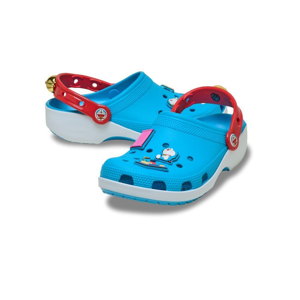 CROCS รองเท้าลำลองผู้ใหญ่ DORAEMON CLASSIC CLOG รุ่น CS 211691-90H - MULTICOLOR - รูปที่ 4