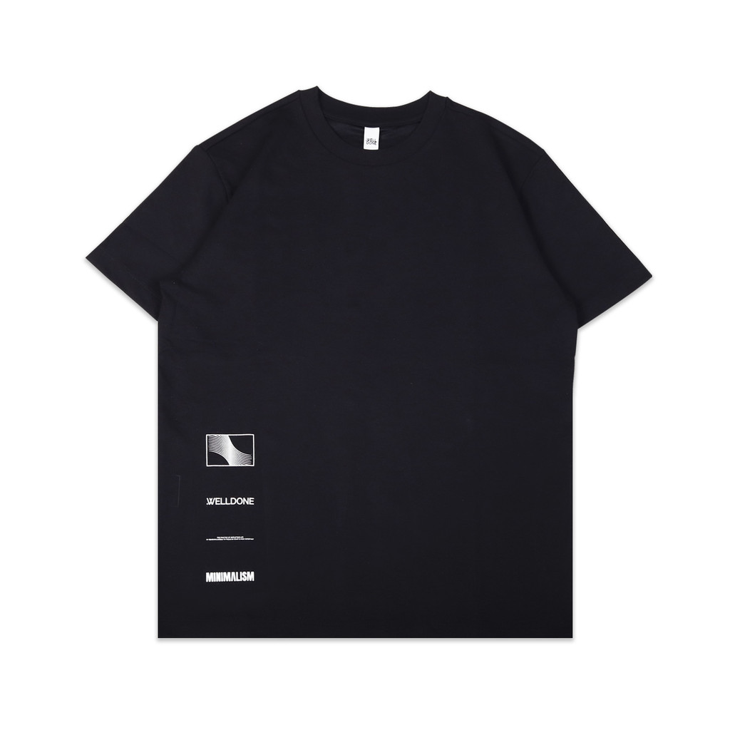 เสื้อยืด Welldone Comfy Tex AiryCool - Havoc Black Unisex