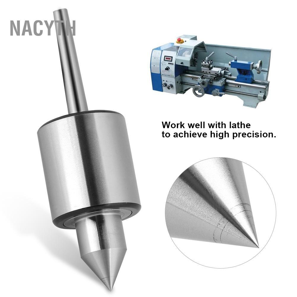 nacyth MT0 Precision Revolving Live Milling Center เครื่องกลึงอุปกรณ์เสริมเครื่องมือ