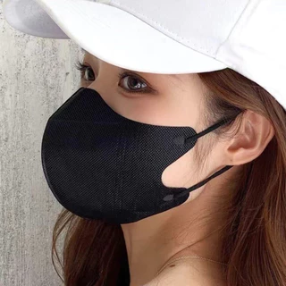 【50 ชิ้น】หน้ากากอนามัยแบบ 3D สีสันสดใส ผู้หญิง แบบพิมพ์สามมิติ ช่วยระบายอากาศ ป้องกันการติดเชื้อ บรรจุภัณฑ์แยกส่วนใหม่