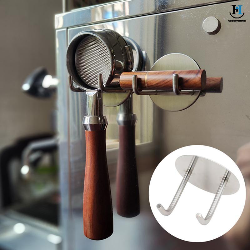 [GA] Self-adhesive Coffee Bottomless Portafilter Wall Ra 51mm/53mm/54mm/58mm Coffee Bottom Filter Ho