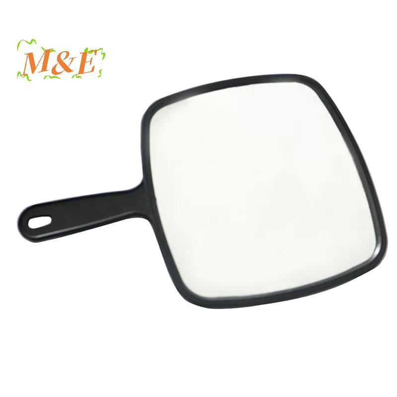 [M&E] กระจกมือถือ Professional Handheld Salon ตัดผมช่างทําผมกระจกพร้อมที่จับกระจกมือที่ใช้งานได้จริงสําหรับบ้าน [ใหม่]