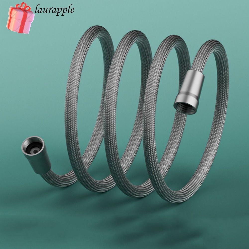 LAURAPPLE 1.5/2 เมตร สายฝักบัวมือถือ, GI/2 Anti Winding Shower Tube, ยืดหยุ่นแรงดันสูง Universal Int