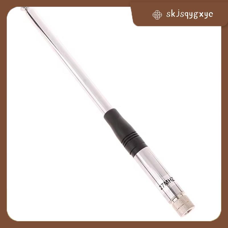 skjsqygxycWalkie Talkie Rod Antenna วิทยุแบบพกพาเสาอากาศกล้องส่องทางไกล 27MHz CB Retractable High Ga