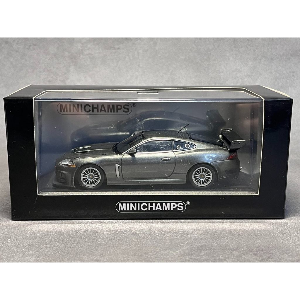 [คลังสินค้าพร้อม] 1/43 Mini Cut Minichamps Jaguar XKR GT3 Street Rare Out-of-Print Old Car, Good Pai