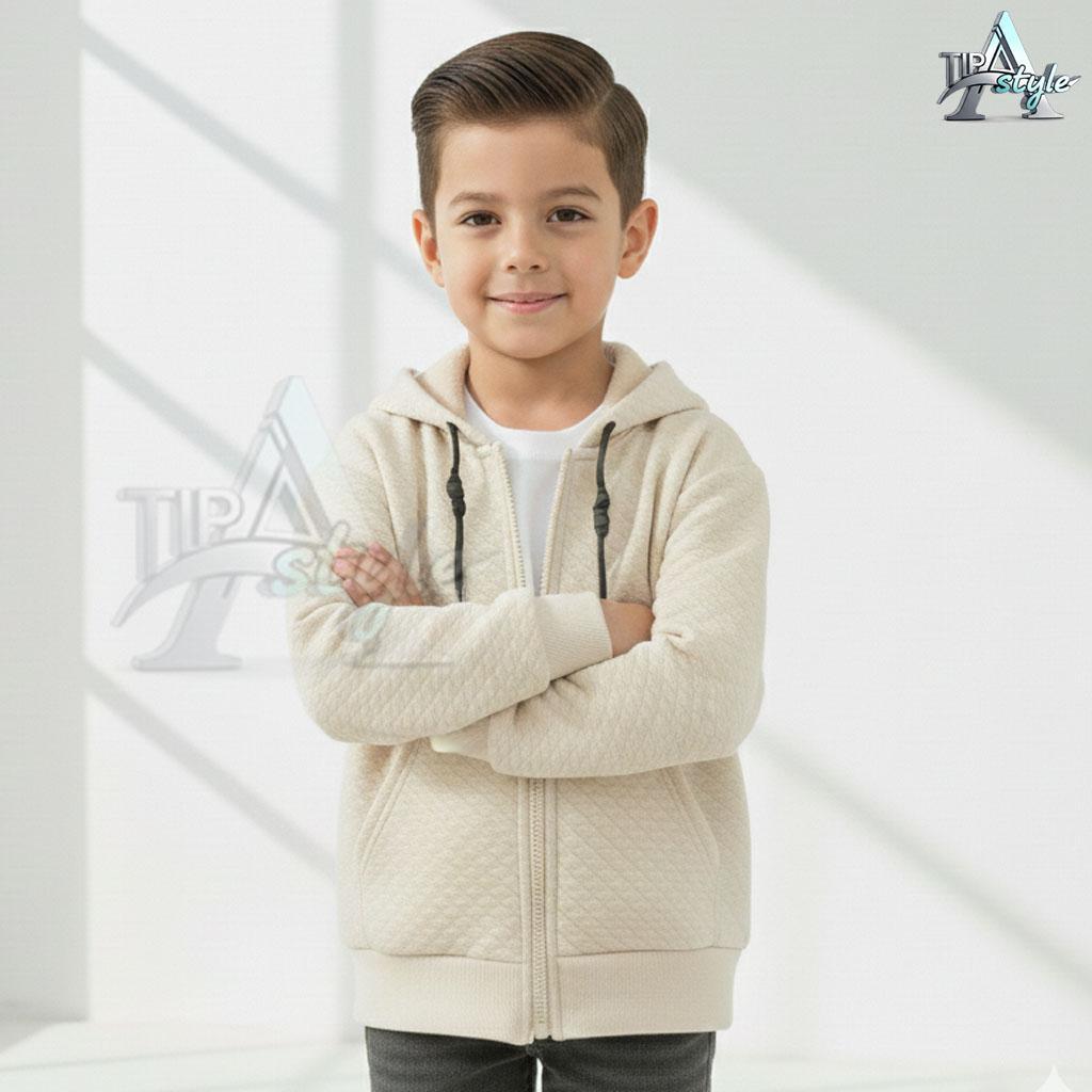 KATUN Atip Style Products เสื้อแจ็คเก็ตเด็กล่าสุด เสื้อกันหนาวมีฮู้ด เสื้อแจ็คเก็ตเด็ก รุ่น Comfy สํ