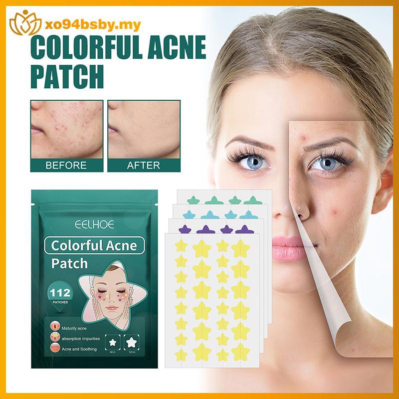 Xo94bsby 112 ชิ้นที่มีสีสันที่มองไม่เห็นสิว Patch ความงามสิวเครื่องมือสิวสิวคอนซีลเลอร์ Face Spot Sc