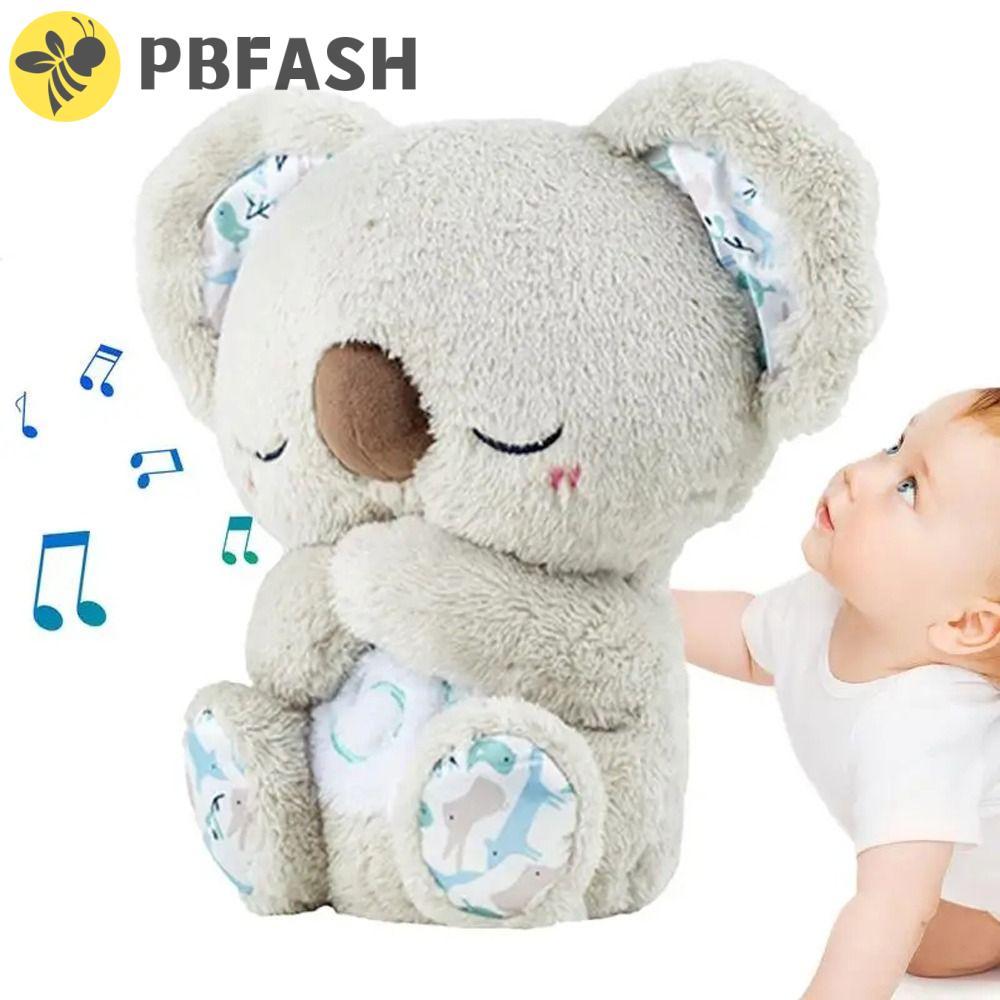 PBFASH Koala Breathing, ตุ๊กตาสัตว์ Soothing Relief Koala, Rhythmic พร้อมแสงเสียง Sensory สบาย Koala