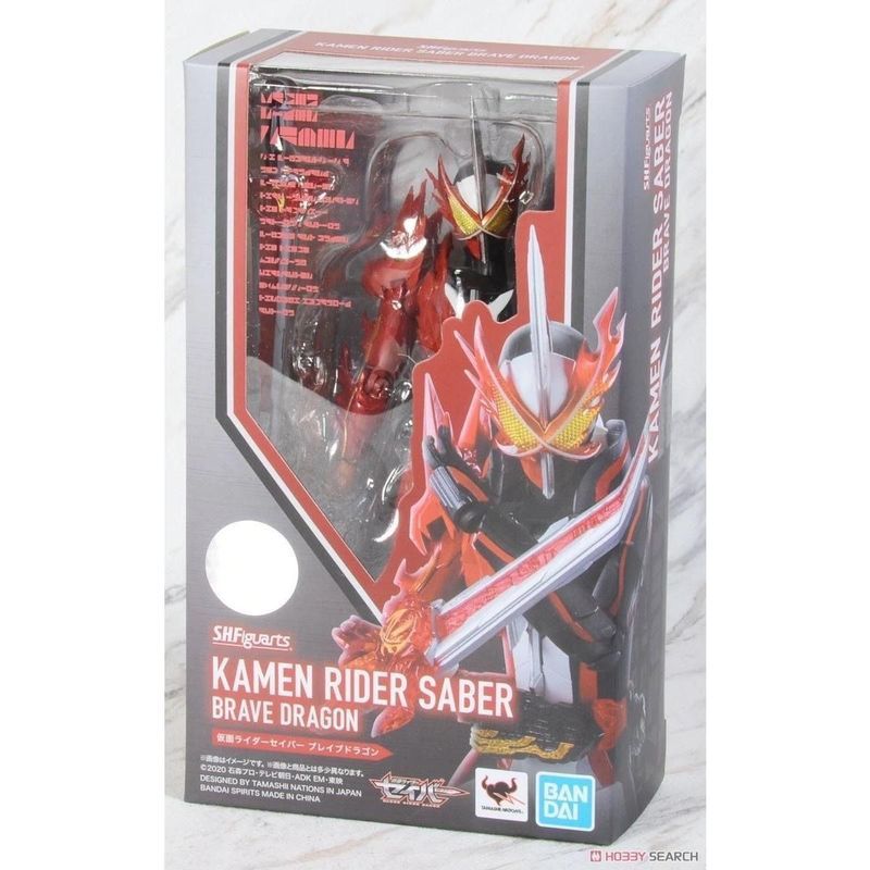 Bandai SHF Kamen Saber Saber Courage Dragon Flame Sword Kamiyama Feiyu Ma เวอร์ชั่นญี่ปุ่น